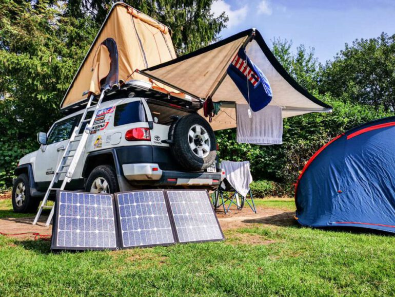 Solartasche für Camper