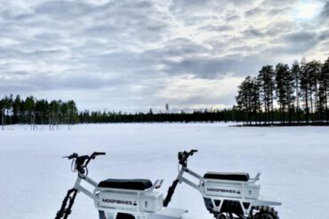 Schneescooter in Schweden