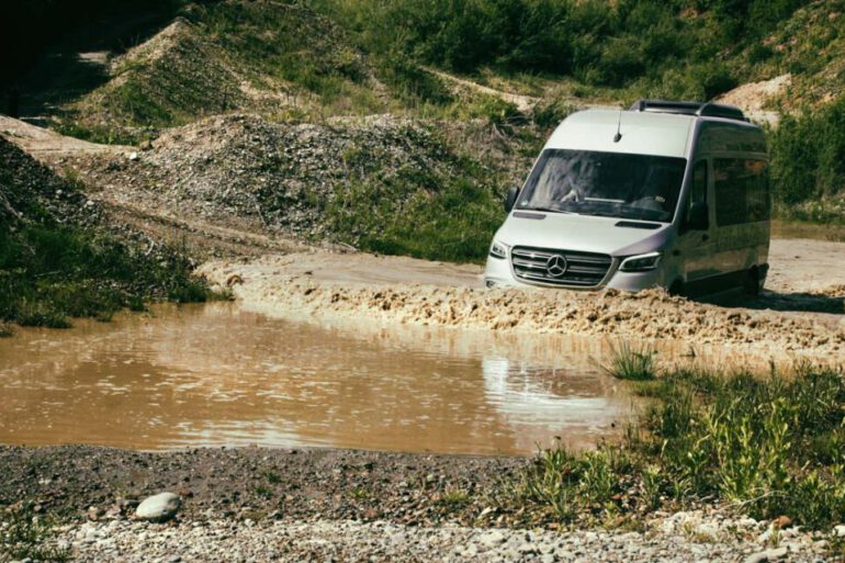 Offroad-Training für Allrad-Reisemobile