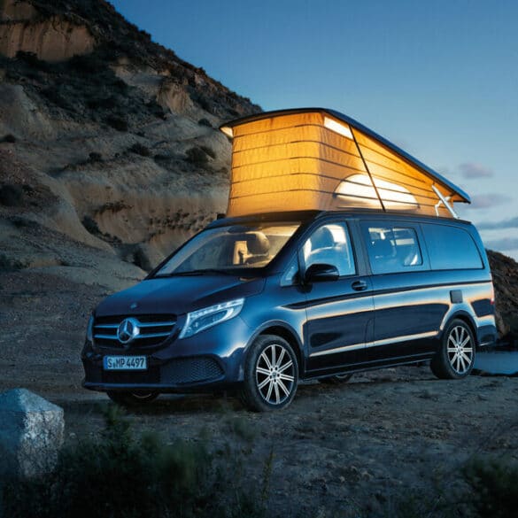 Mercedes-Benz Campervans online mieten.