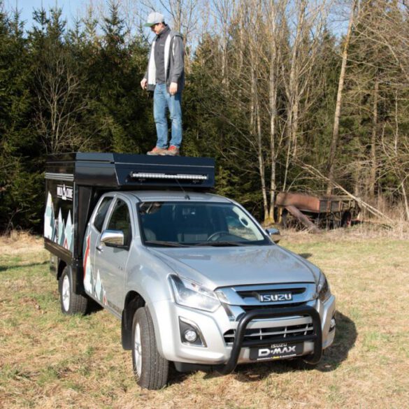Isuzu D-Max mit Wild-Cube-Box
