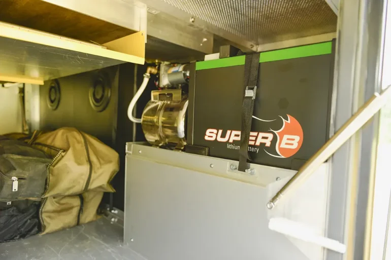Lithium Batterie im Wohnmobil