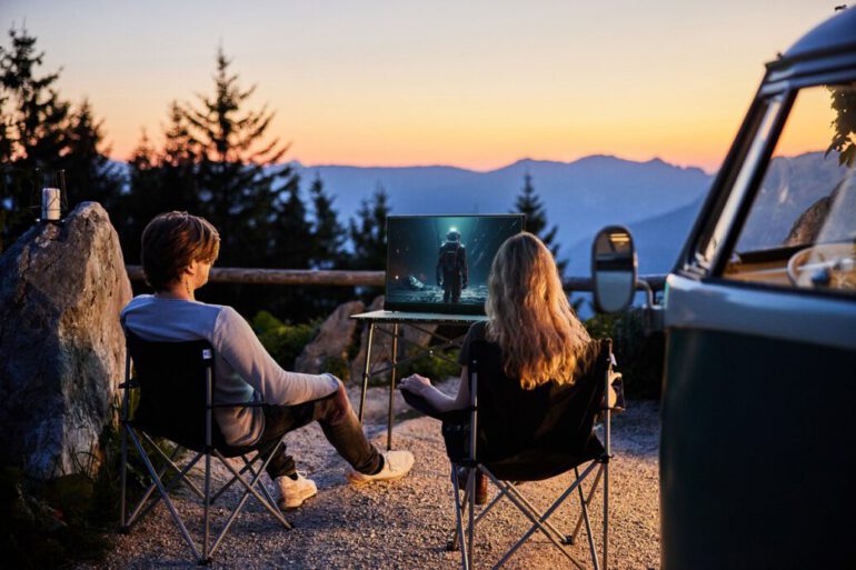 Portabler Fernseher für Caravans und Campervans