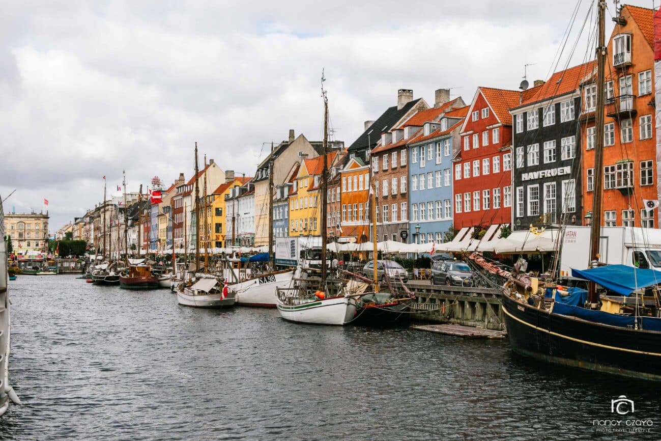 Hafenviertel Nyhavn in Kopenhagen