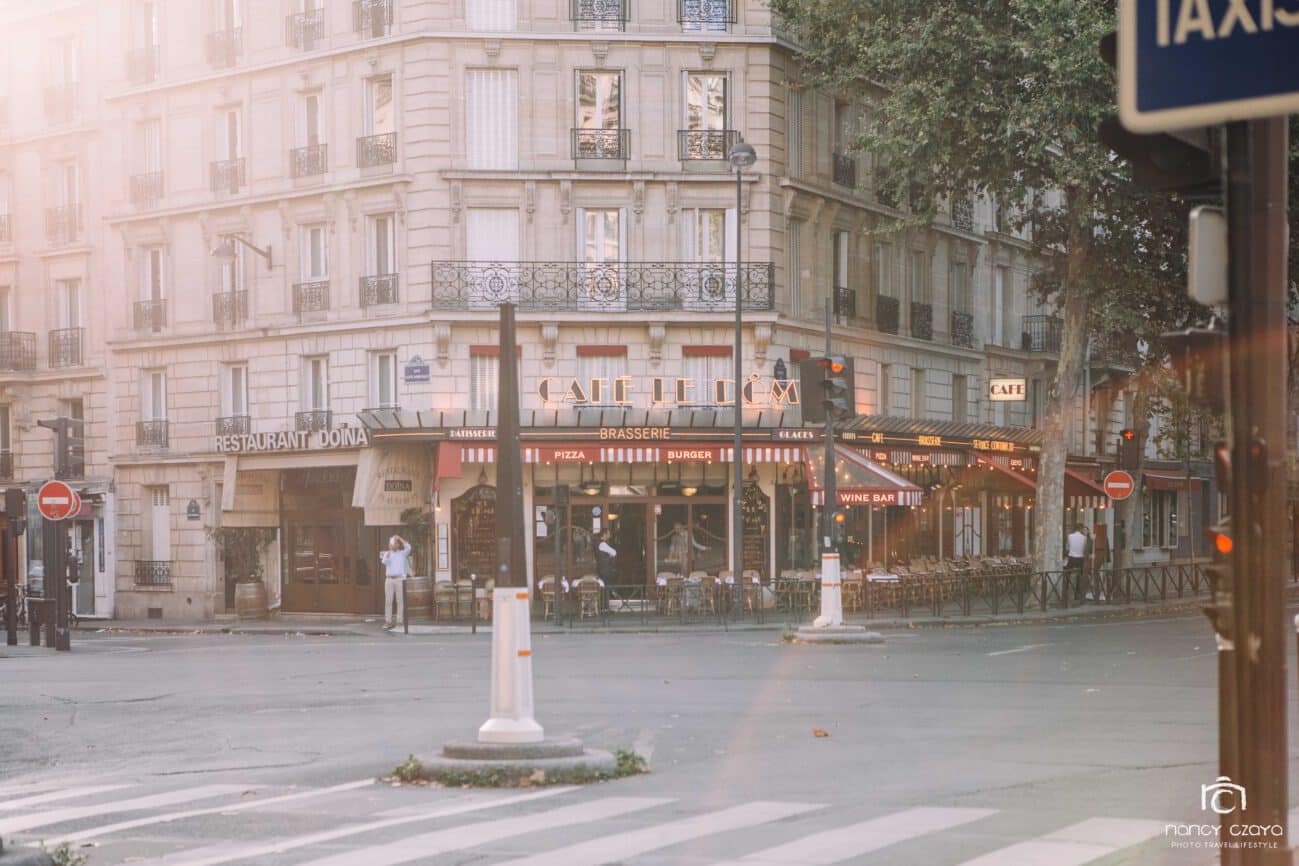 Straßen von Paris Vanlife
