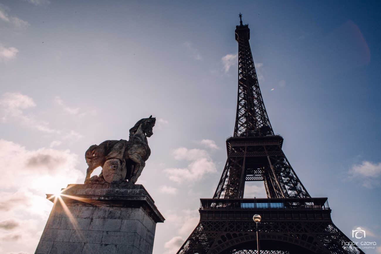 Paris Eiffelturm Vanlife