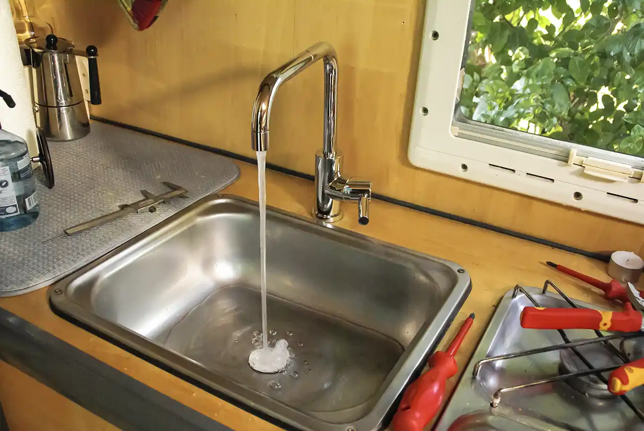 Wasser im Wohnmobil
