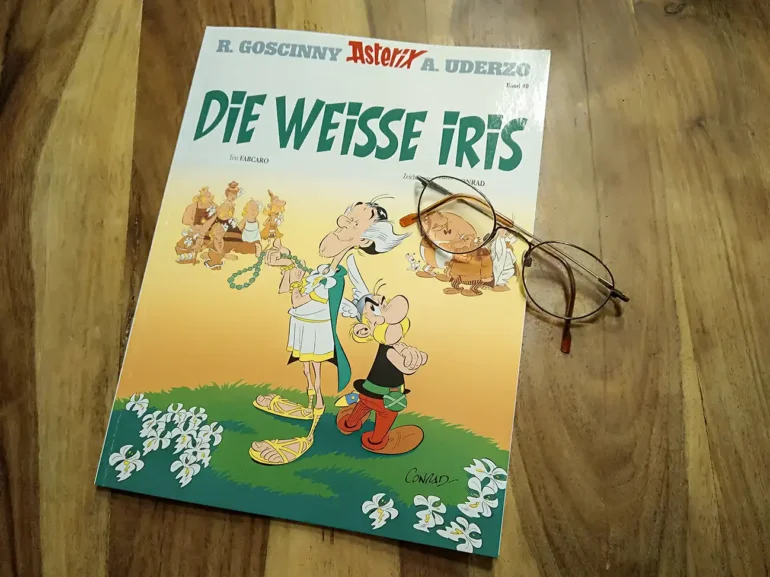 Asterix Band 40 die weisse Iris