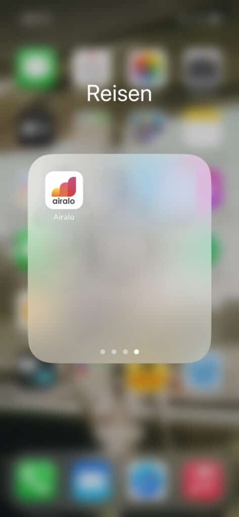 die Airalo-App