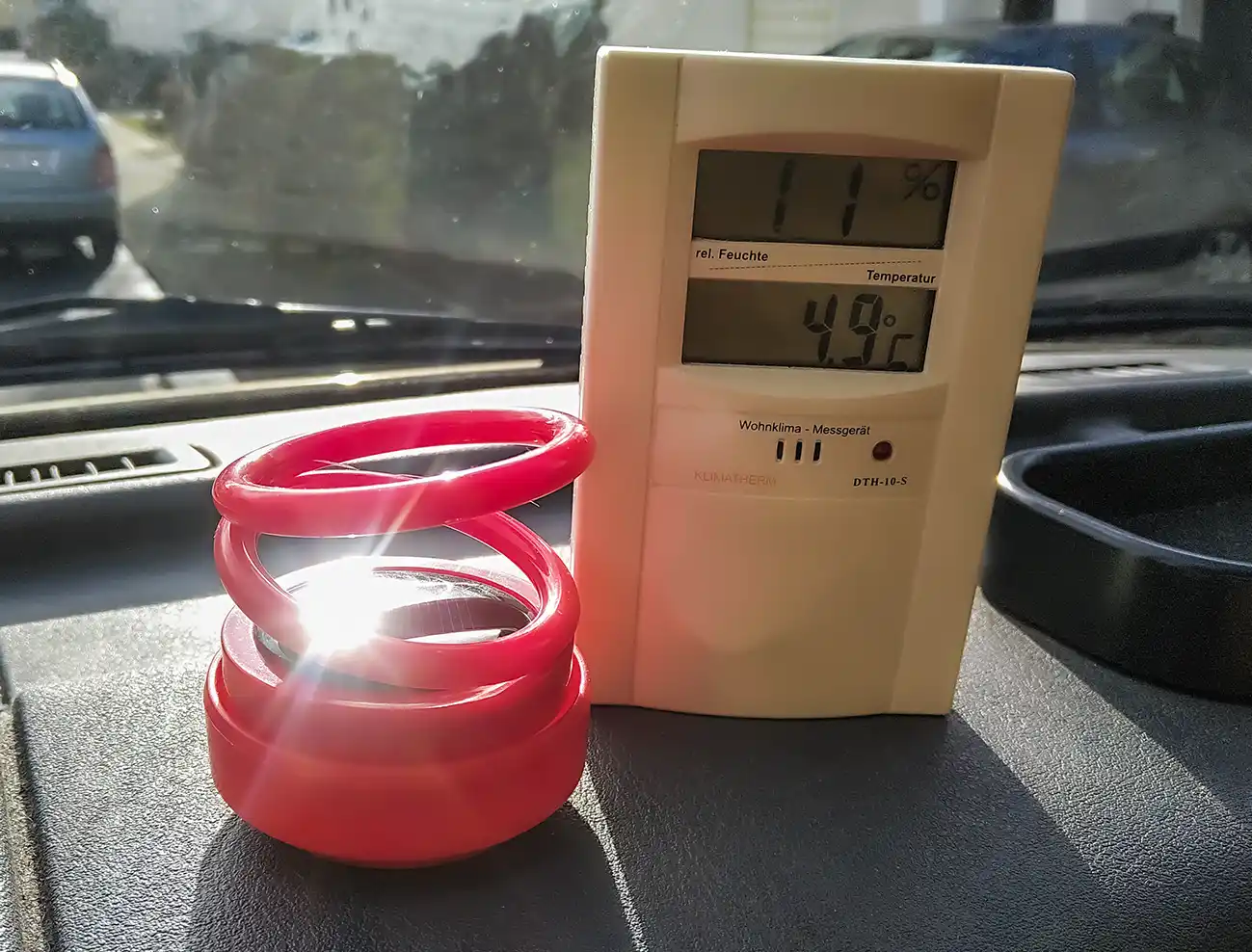 Mini Portable Kinetic Heater dreht sich nicht