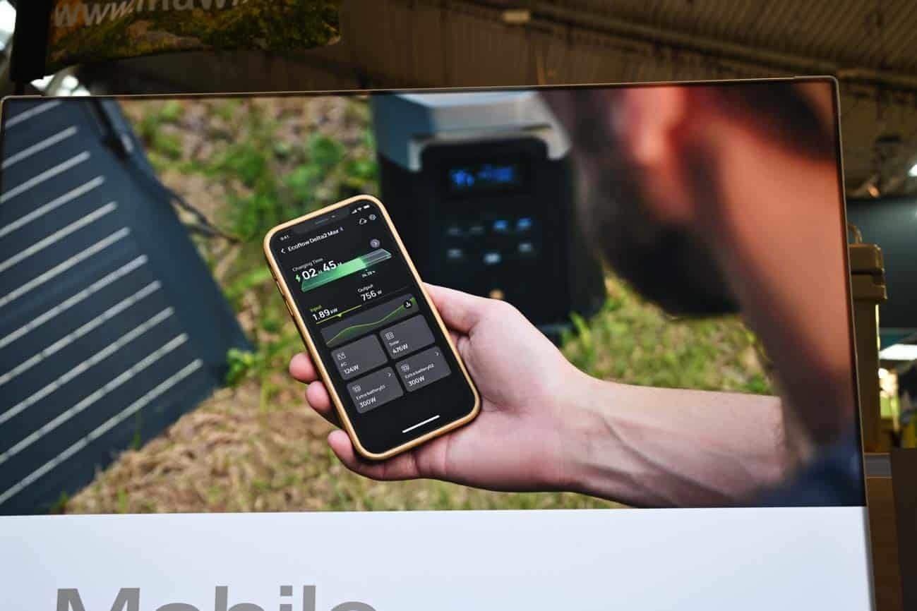 App-Steuerung der mobilen Stromversorgung im Campervan