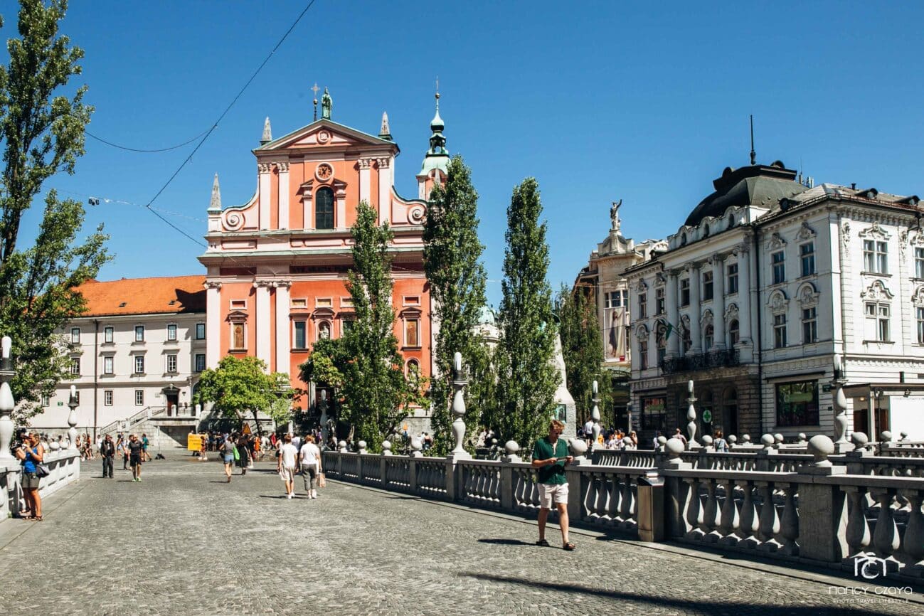 Sloweniens Hauptstadt Ljubljana