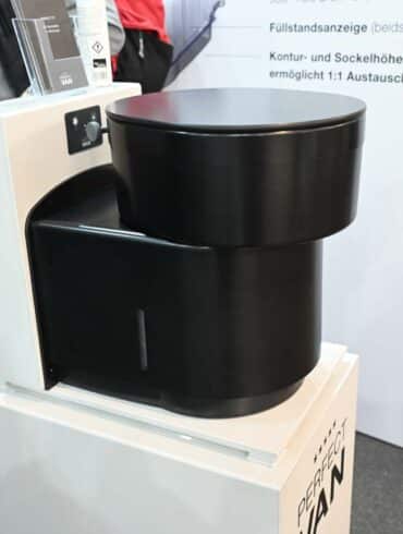 Perfekte Trenntoilette zum Austausch gegen Chemietoilette