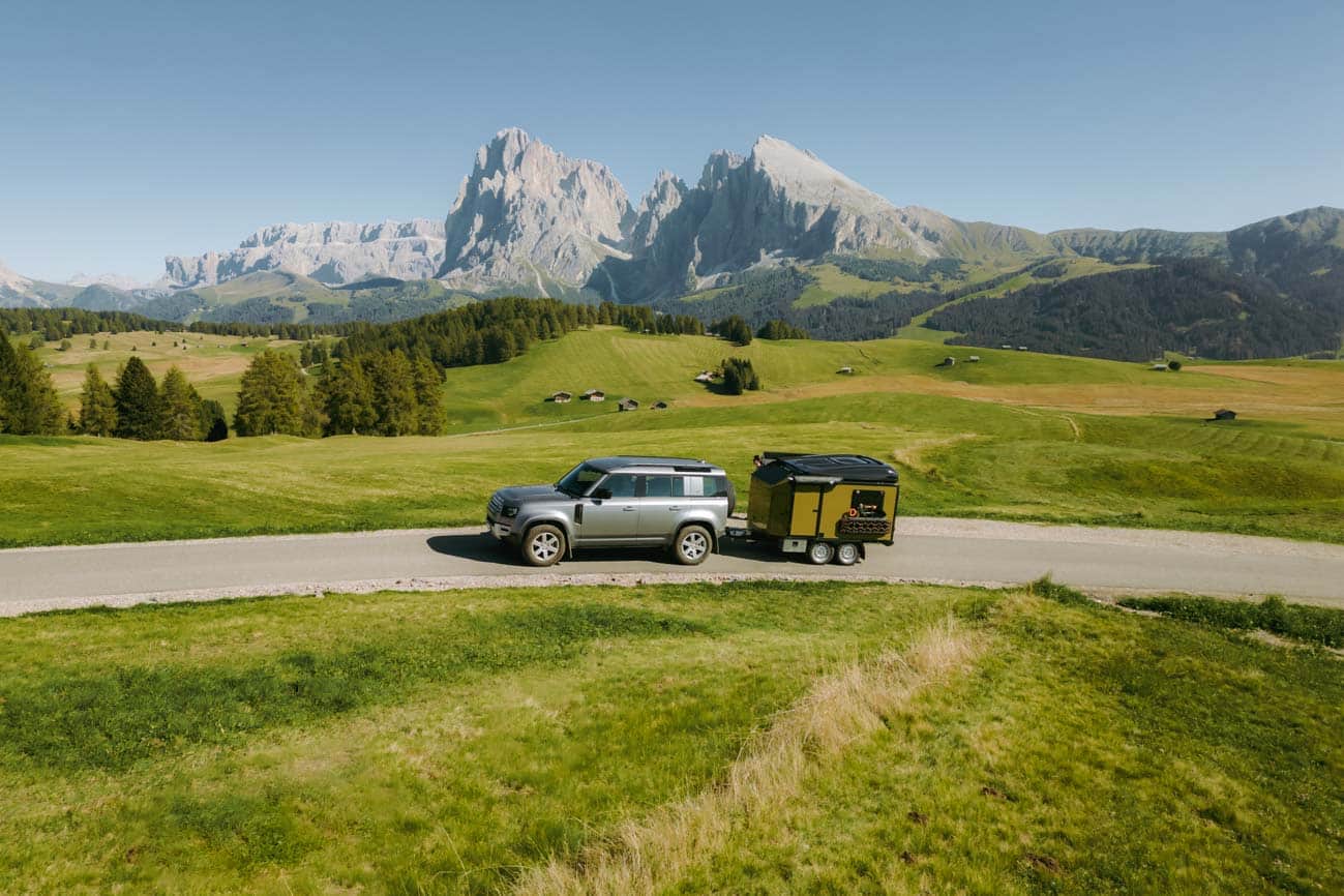 Campinganhänger Blackcamp in Südtirol