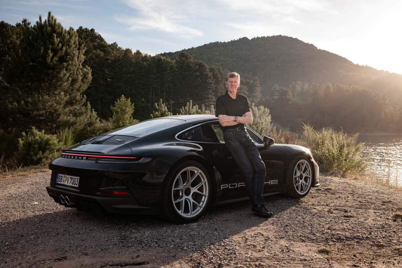 Walter Röhrl, Markenbotschafter und Testfahrer bei Porsche