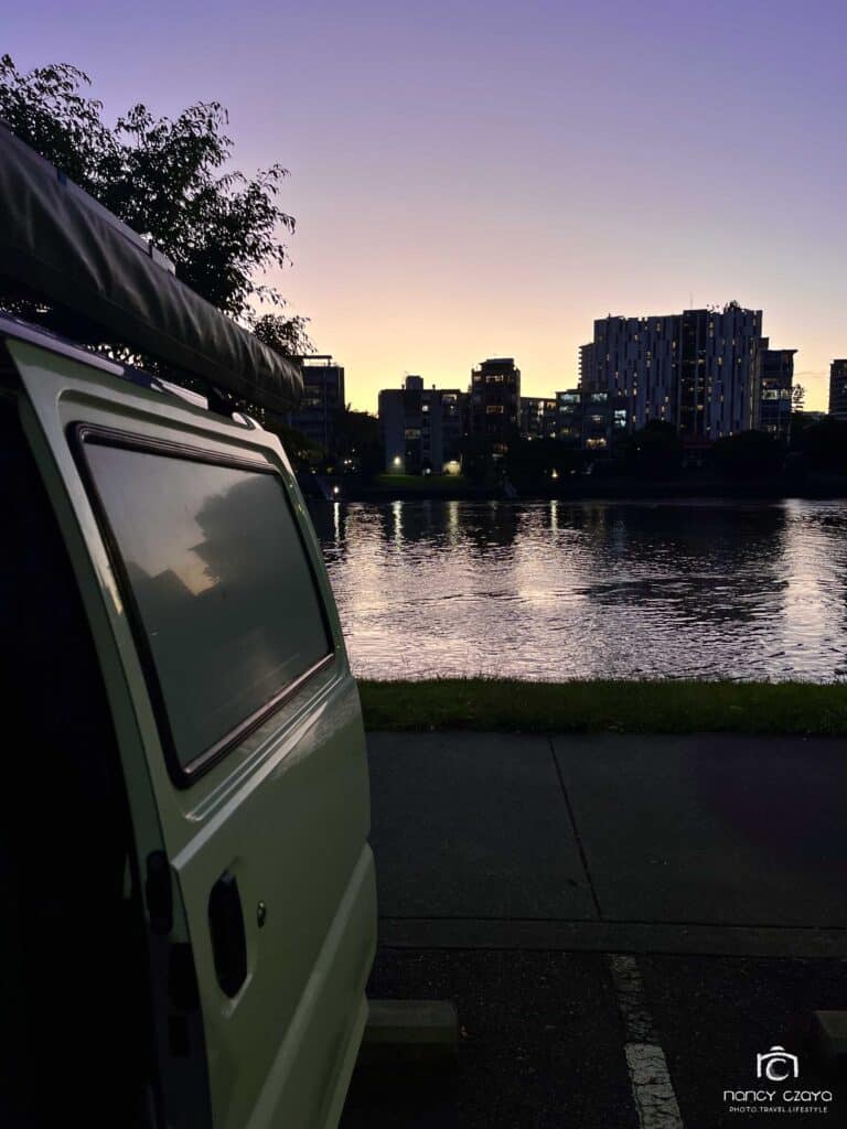 Vanlife in Australien in Brisbane