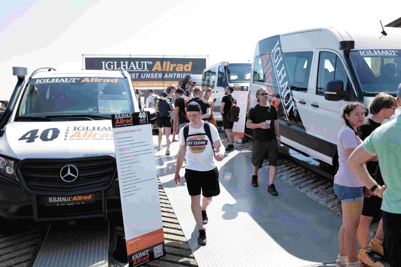 Mercedes-Sprinter-Spezialist Iglhaut auf der Abenteuer & Allrad – der Stand