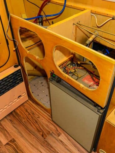 Kühlschrank im Wohnmobil austauschen