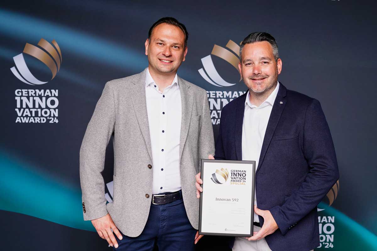 Preisverleihung beim German Innovation Award