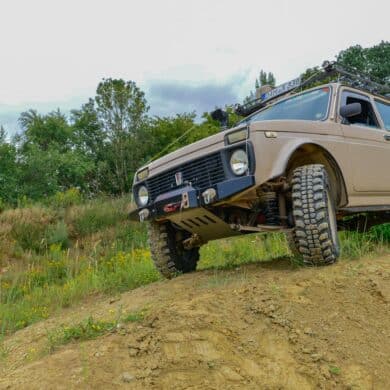 Lada Niva als Minicamper