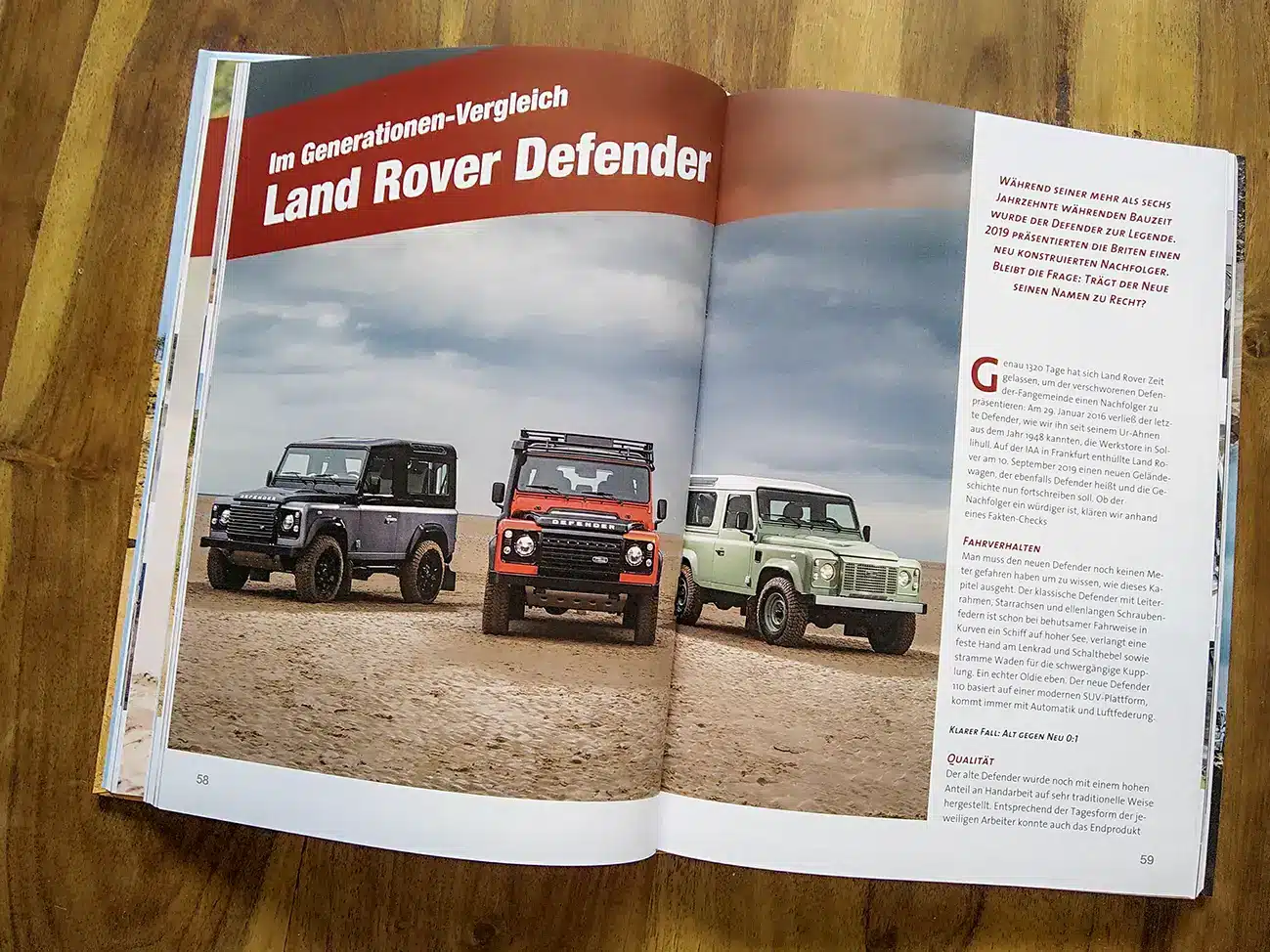 Buchvorstellung Offroader für die Ewigkeit – Land Rover Defender