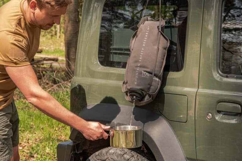 Robuster Wassersack für den Campervan