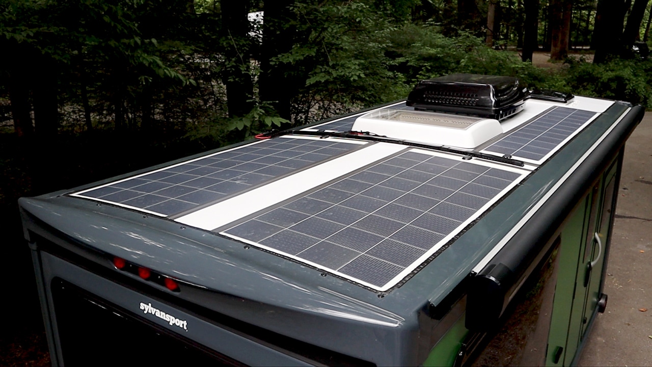 Solarpanele Wohnwagen