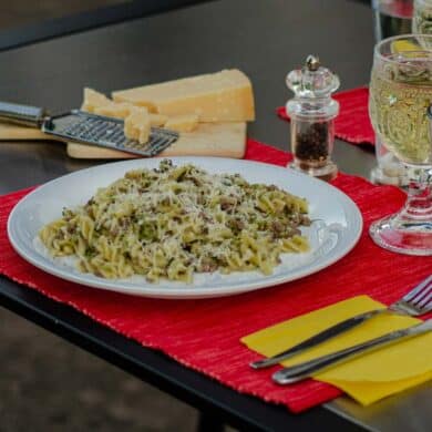 Sommerliches Camper-Rezept – Zucchini-Hackfleisch-Pfanne