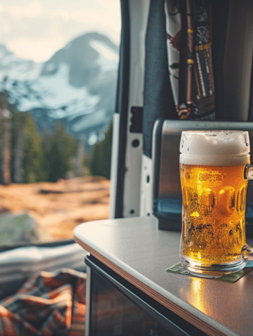 Kaltes Bier dank Kompressorkühlbox