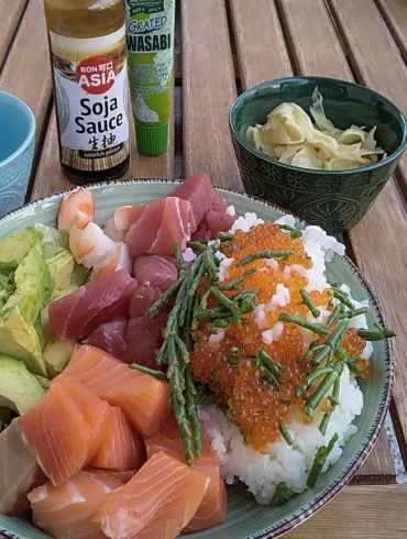 Rezept Sushi-Bowl Camper-Style