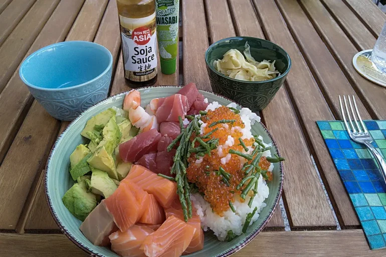 Rezept Sushi-Bowl Camper-Style