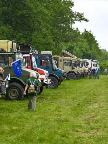 Spannende Unimog-Umbauten auf dem Weltenbummlertreffen