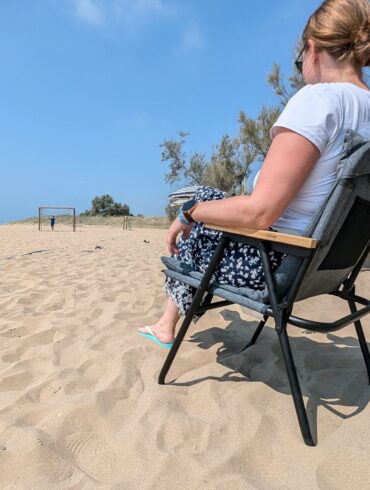 Günstiger Campingstuhl von Fritz Berger