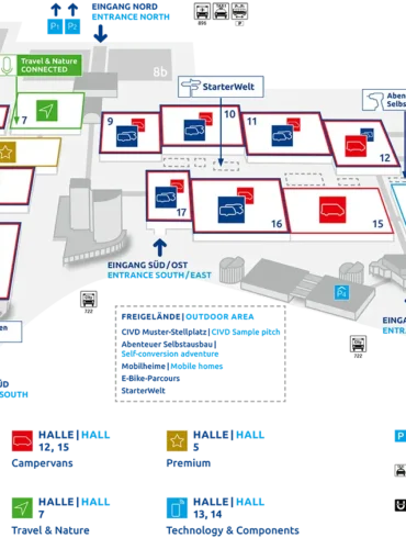 Caravan Salon 2024 – was ist wo