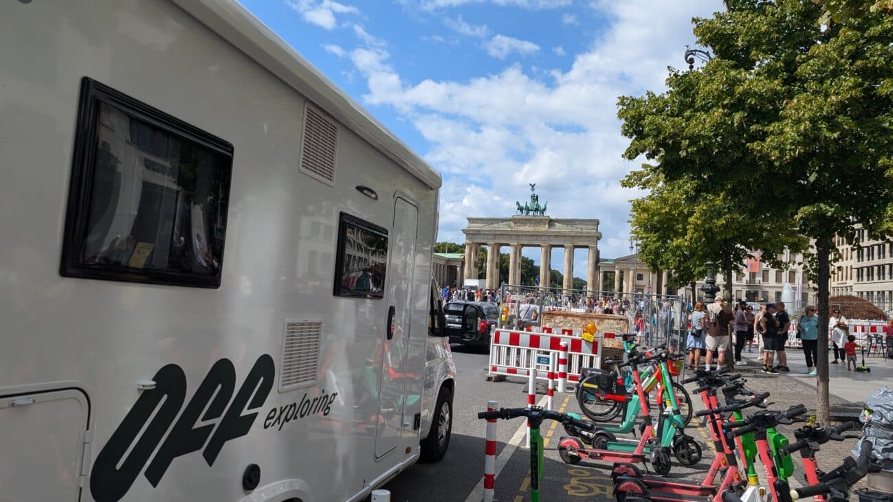 Campervan Brandenburger Tor