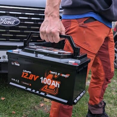 LiTime 12V 100Ah H190 Lithium-Batterie