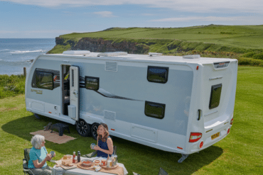 Britischer Luxus Wohnwagen