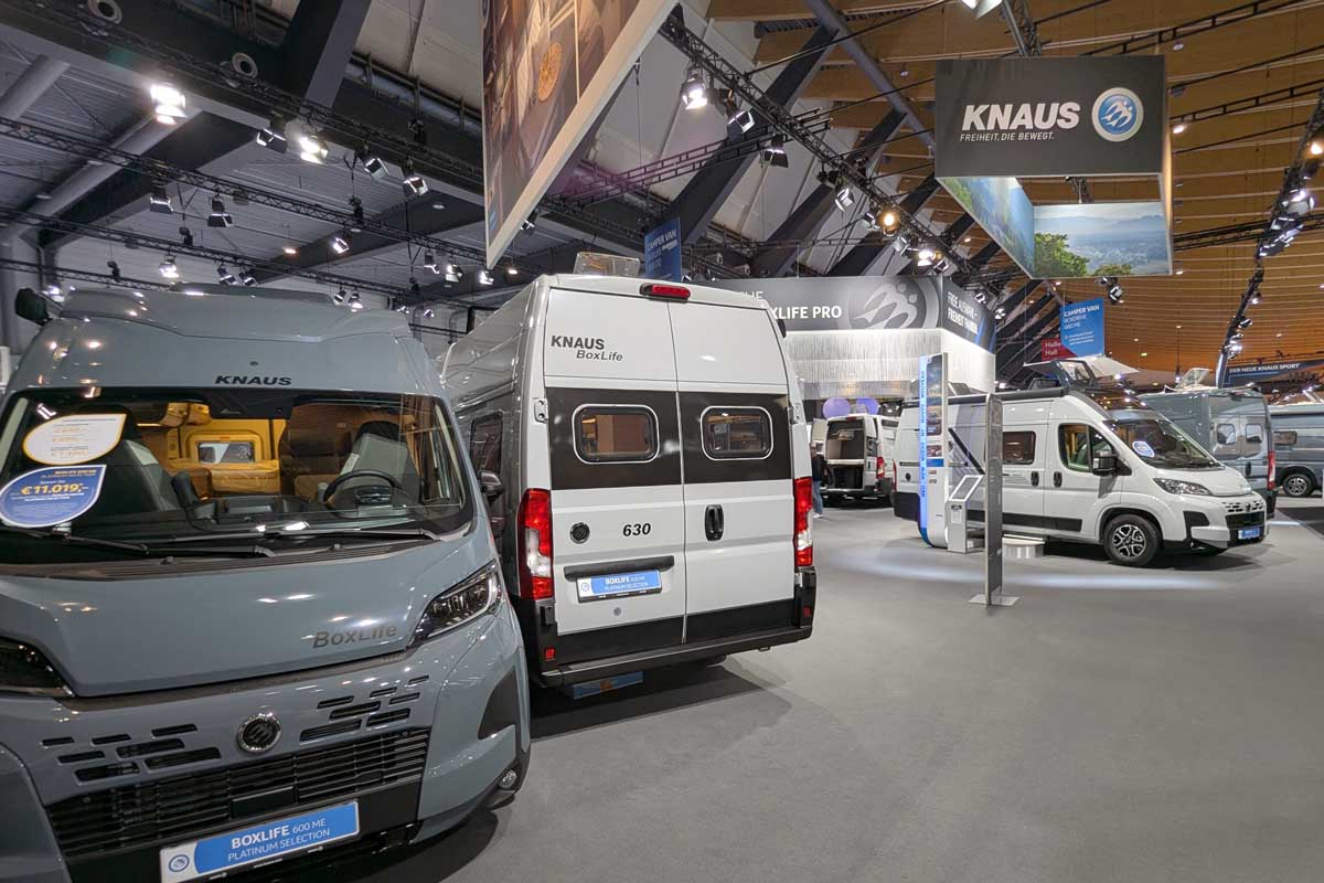 Knaus Tabbert Reisemobile auf der CMT 2025