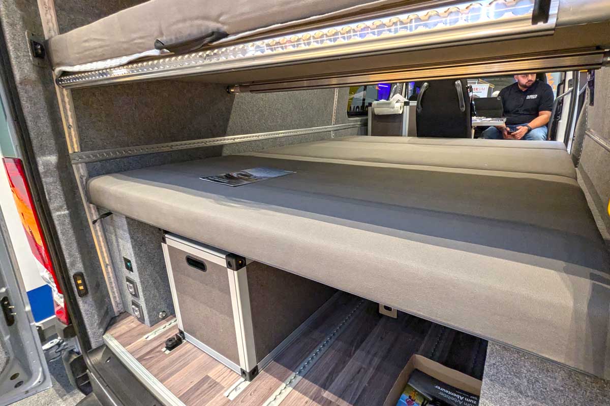 Blick in Iveco Daily Switch mit LMC Modo-Bauteilen