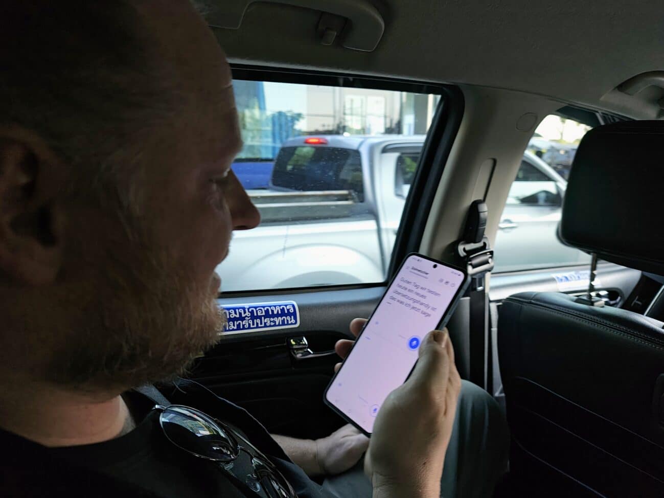 Übersetzungen im Taxi