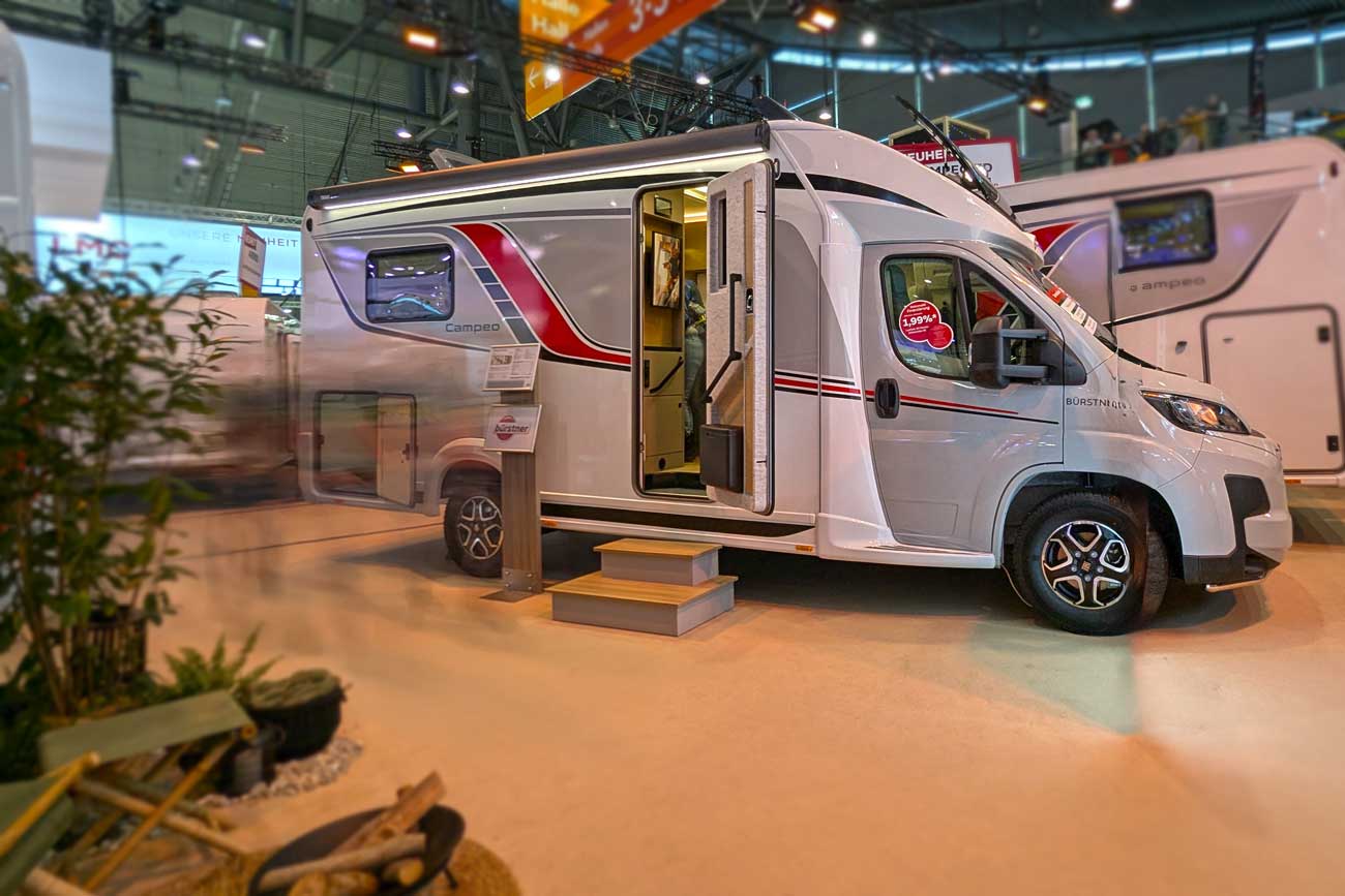 Bürstner Campeo TD 660: Ganzjahresmobil mit französischem Bett ...