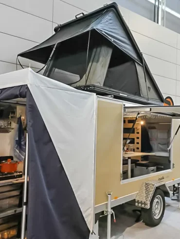 Neuer günstiger Camping-Anhänger von Farfalla Camper