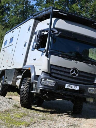 Viel Platz - Reise-LKW für die ganze Familie
