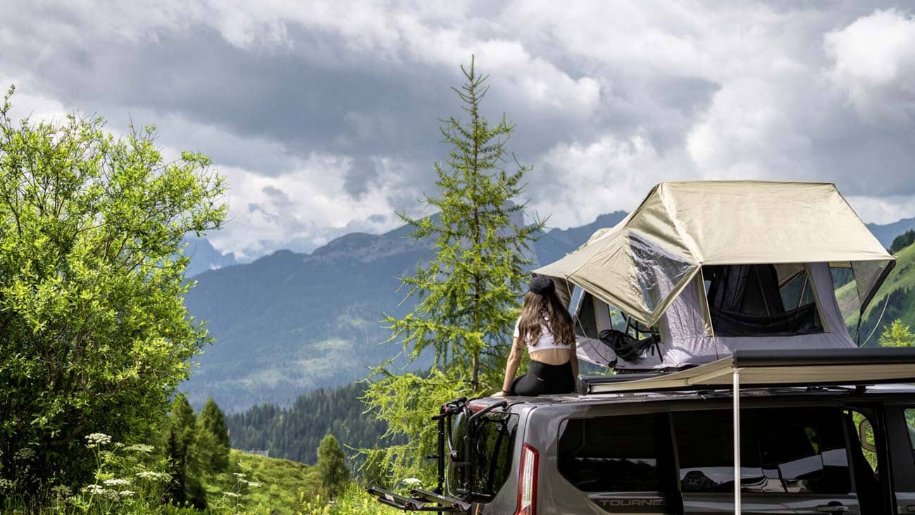 Moonligt Tent von Fiamma auf Campervan