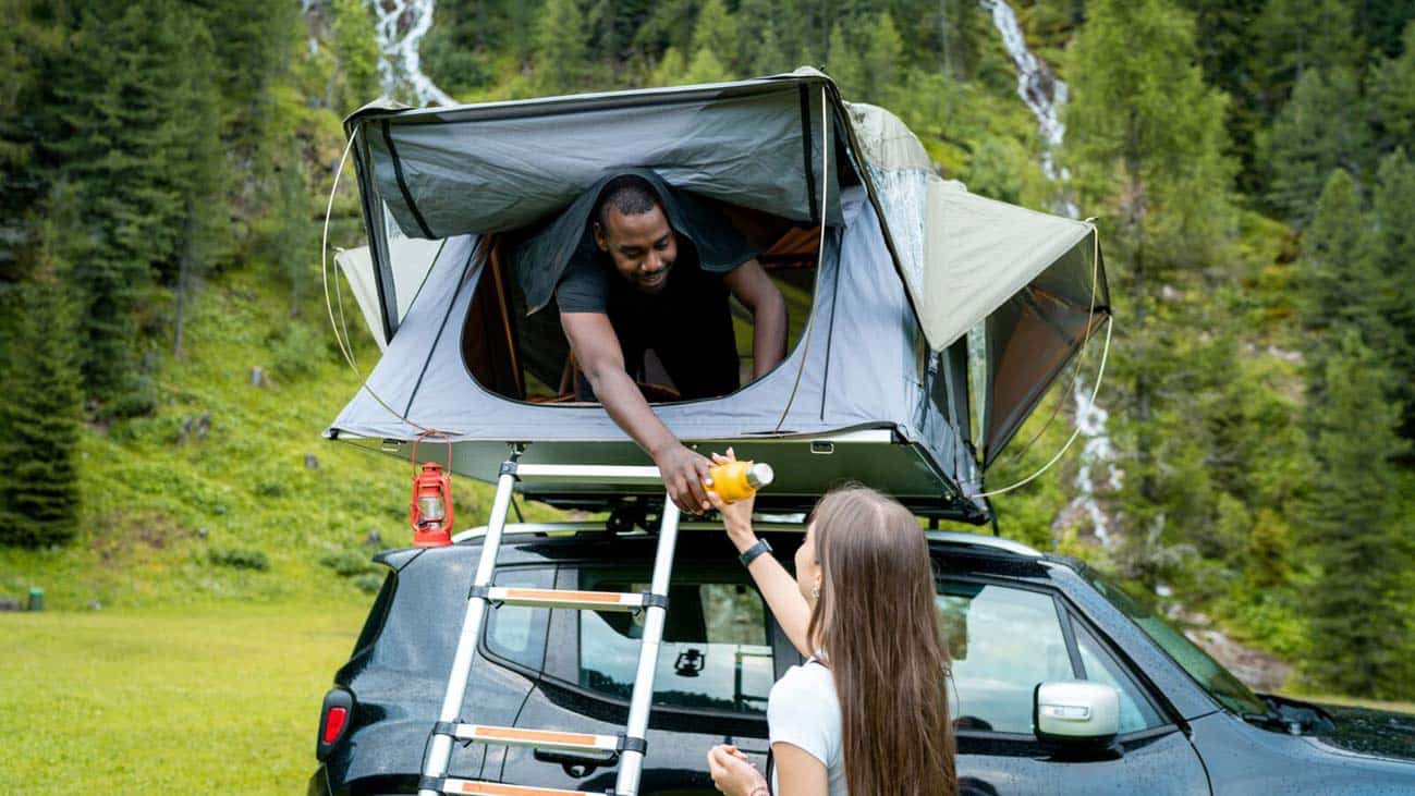 Das neue Fiamma-Dachzelt Moonlight Tent 140