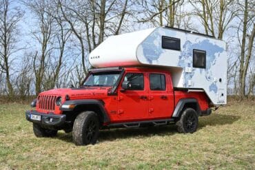 Thokie Pickup-Wohnkabine auf Jeep Gladiator