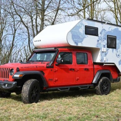 Thokie Pickup-Wohnkabine auf Jeep Gladiator
