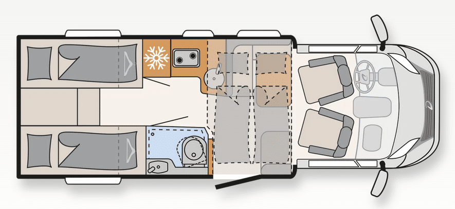 Grundriss Just Camp T 6812 EB