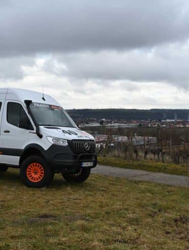 Neu auf der Abenteuer & Allrad – elektronisch geregeltes Iglhaut-Fahrwerk für den Sprinter