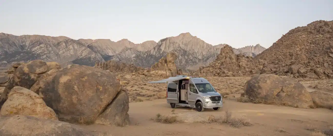 Edler Campervan auf Mercedes-Basis